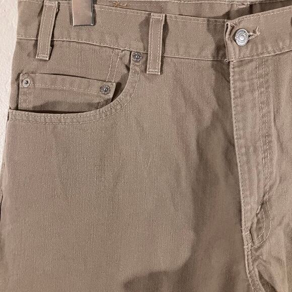 Vintage 90s Tan Levi’s 550 Denim‎ Pants Relaxed Fit - Picture 2 of 5